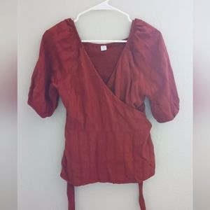 Old Navy Cross Blouse